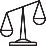 icon of justice scales